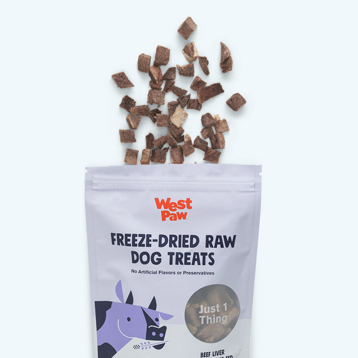 West Paw Beef Liver Dog Treats 2.5 oz
