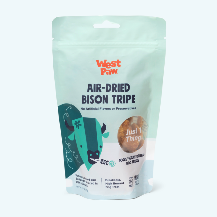 West Paw Bison Tripe Dog Treats