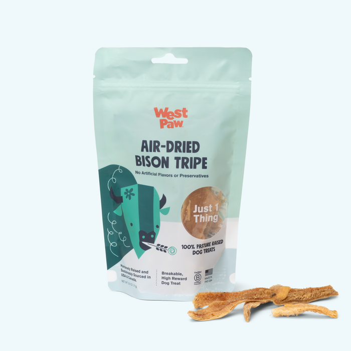 West Paw Bison Tripe Dog Treats
