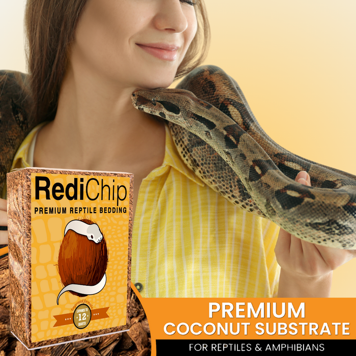 ReptiChip RediChip Premium Medium Sized Ready to Use Coconut Chips