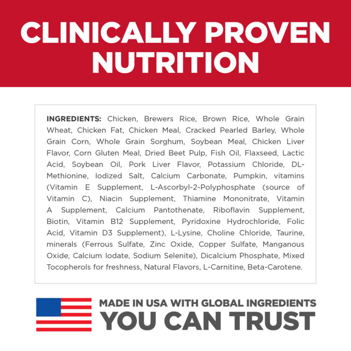 Hill's Science Diet Adult 11+ Small Paws Chicken Meal, Barley & Brown Rice Recipe Dry Dog Food