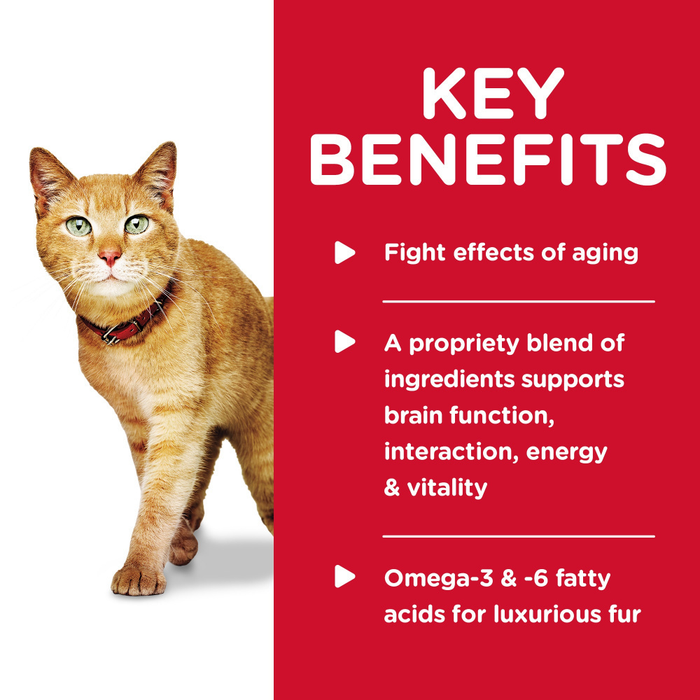 Hill's Science Diet Senior Vitality Adult 7+ Chicken & Vegetable Entree Canned Cat Food