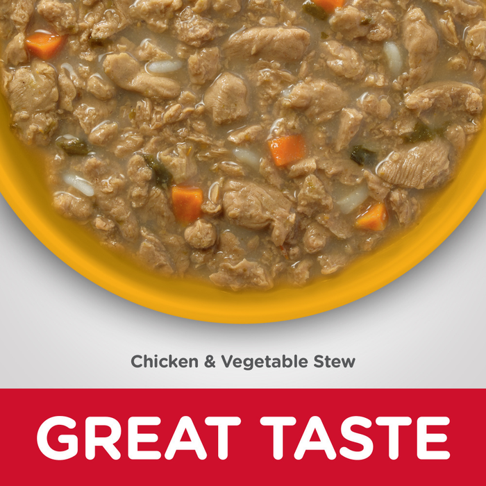 Hill's Science Diet Senior Vitality Adult 7+ Chicken & Vegetable Stew Canned Cat Food