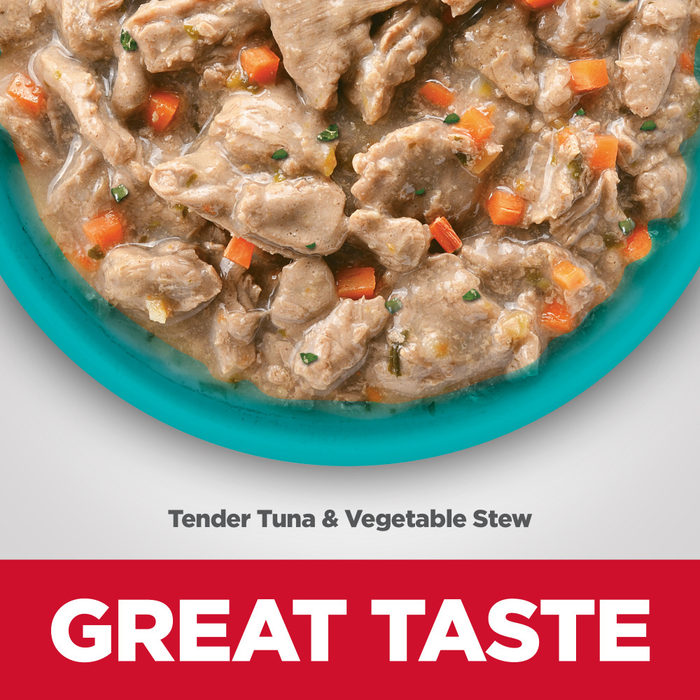 Hill's Science Diet No Corn, Wheat, or Soy Tender Tuna & Vegetables Adult Wet Cat Food