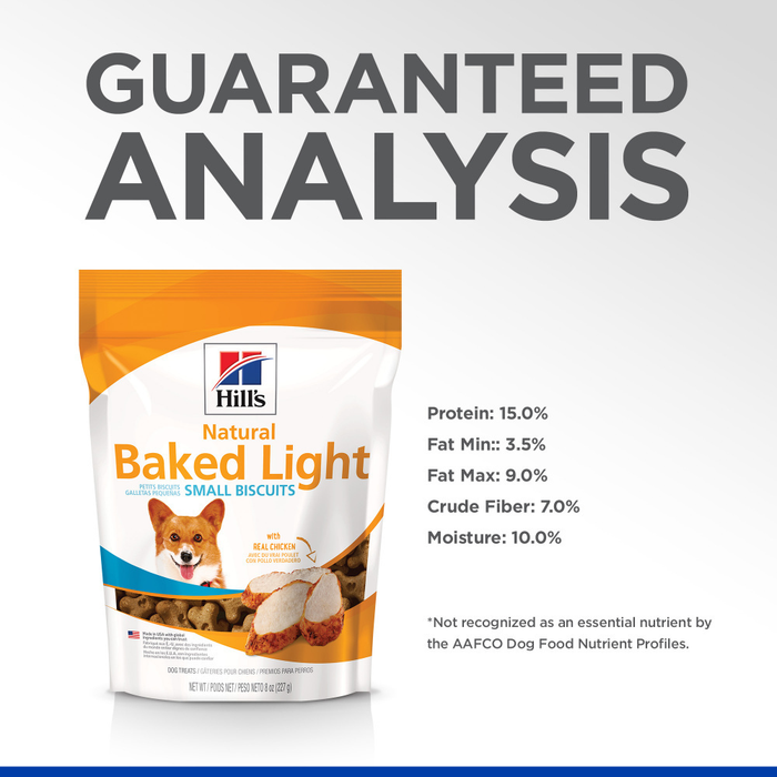Hill's Science Diet Baked Light Biscuits with Real Chicken Dog Treats