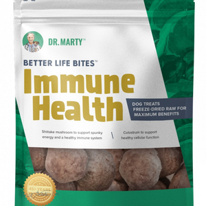 Dr. Marty Freeze Dried Raw Dog Treats Better Life Bites Immune Health