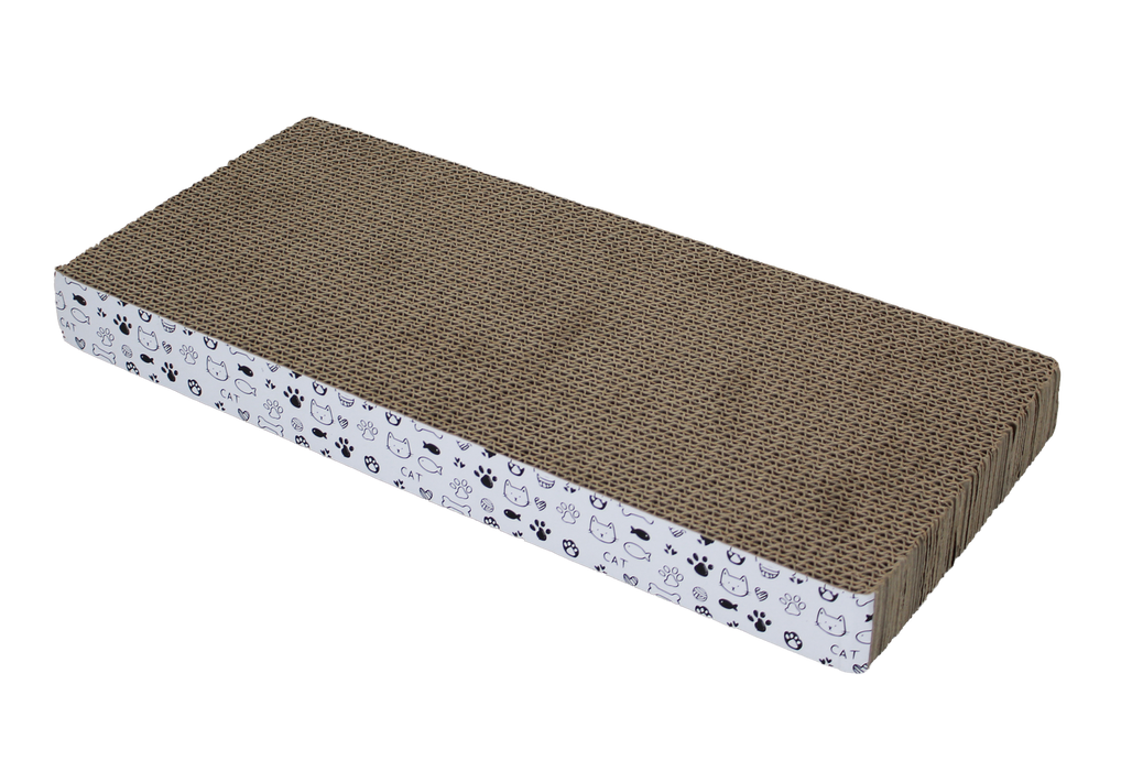 A&E Cage Company Pampurred Paws Cat Scratcher 16.93"x7.87"x1.57" (Double Sided)
