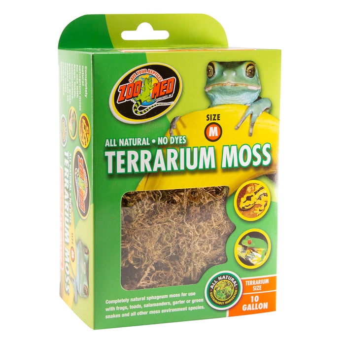 Zoo Med Terrarium Moss Substrate Green 10gal MD
