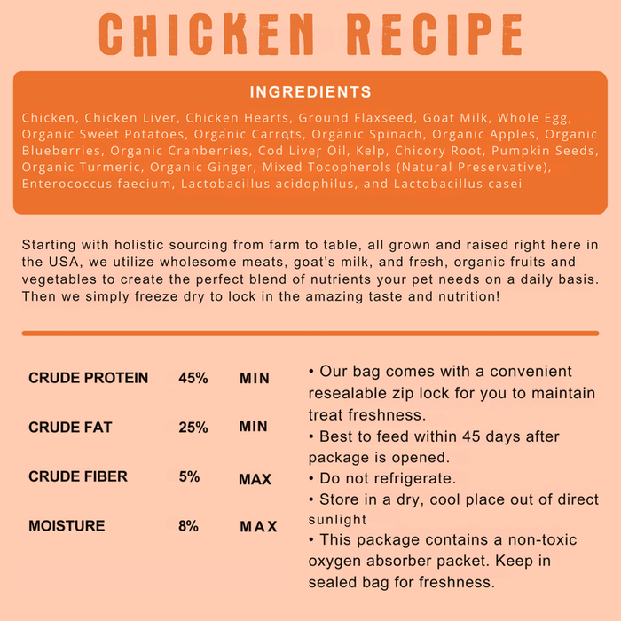 Shepherd Boy Farms Freeze-Dried Chicken Diet 14oz - 3 - Image 5