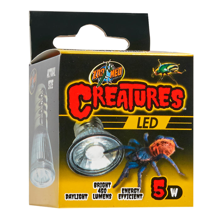 Zoo Med Creatures LED Lamp Silver