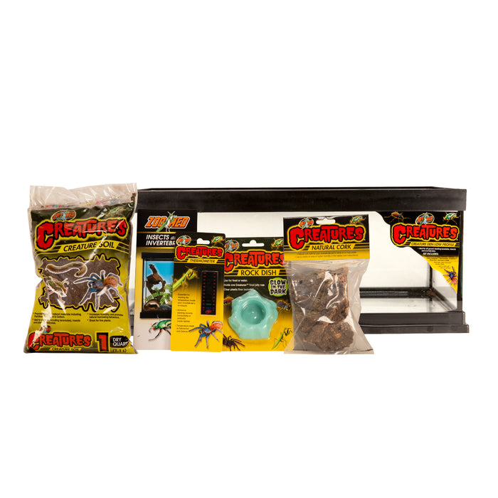 Zoo Med Creatures Den Low Profile Starter Kit