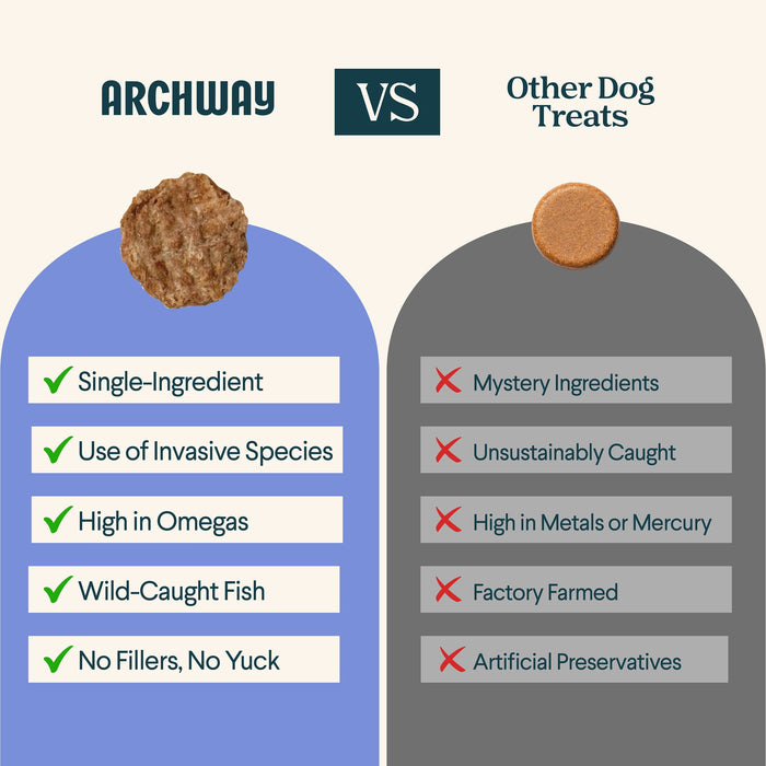 Archway Silver Carp Cat Treats 2.5 oz