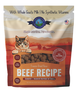 Shepherd Boy Farms Freeze- Dried Beef Recipe for Cats 12oz - Image 2