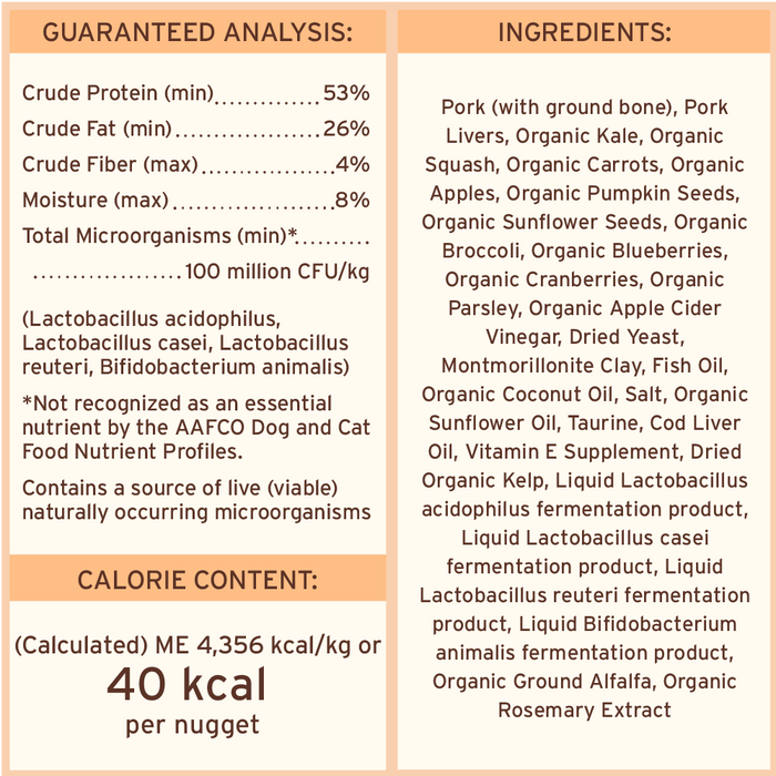 Primal Pet Foods Pork Formula Freeze-Dried Raw Nuggets Cat Food - 8 - Image 10