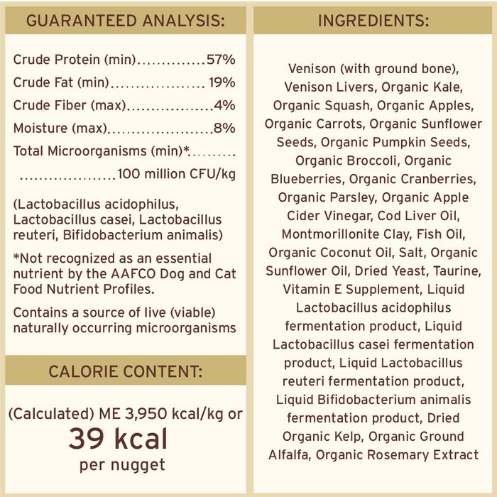 Primal Pet Foods Venison Formula Freeze-Dried Raw Nuggets Cat Food - 8 - Image 10