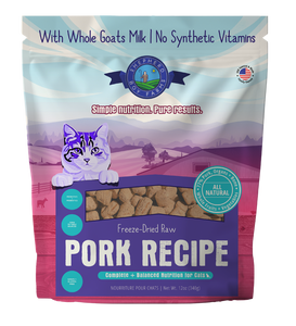 Shepherd Boy Farms Freeze- Dried Pork Recipe for Cats 12oz - Image 2
