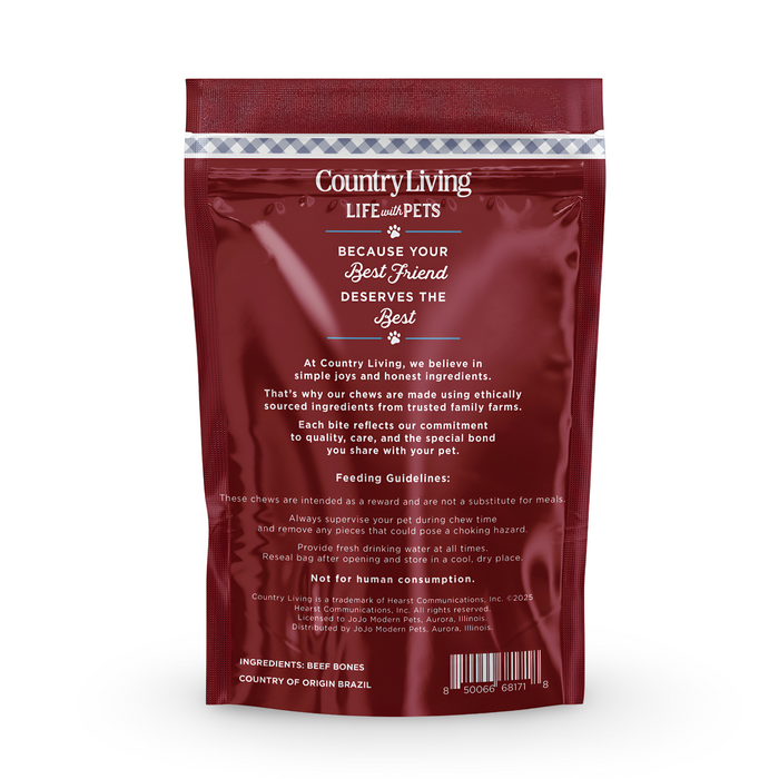 American Pet Supplies - Country Living 5”-6” Beef Center Cut Bones for Dogs – 5 Count Bag – All-Natural, Long-Lasting Dog Chews – Single-Ingredient, High-Protein, Rawhide-Free – Supports Dental Health - 2 - Image 10