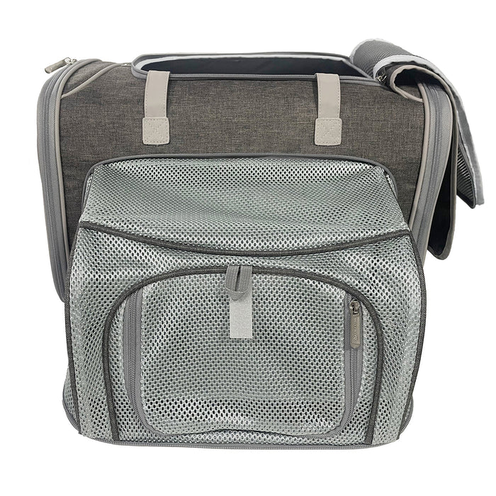 Mr. Peanut's Gold Series Standard Size Airline Compliant Expandable Pet Carrier V3.0