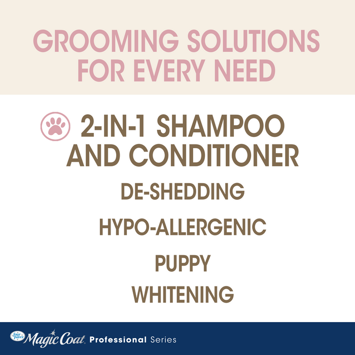 Four Paws Magic Coat Professional Series Nourishing Oatmeal 2 in 1 Dog Shampoo and Conditioner 16 Ounce (1 Count)
