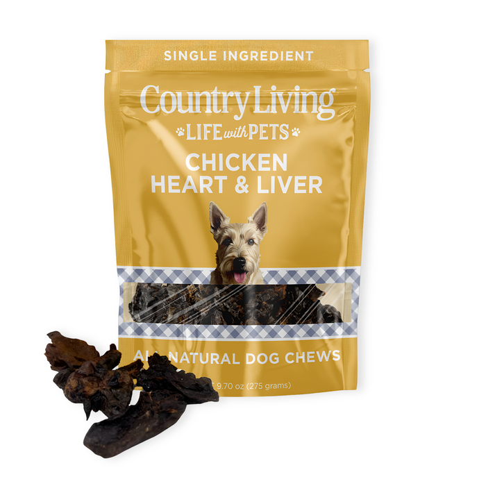 American Pet Supplies - Country Living Dehydrated Chicken Hearts & Livers Dog Treats – 9oz Bag – 100% Natural, High-Protein, Single-Ingredient – Grain-Free, Healthy Training & Reward Treats – No Preservatives or Additives - Image 8