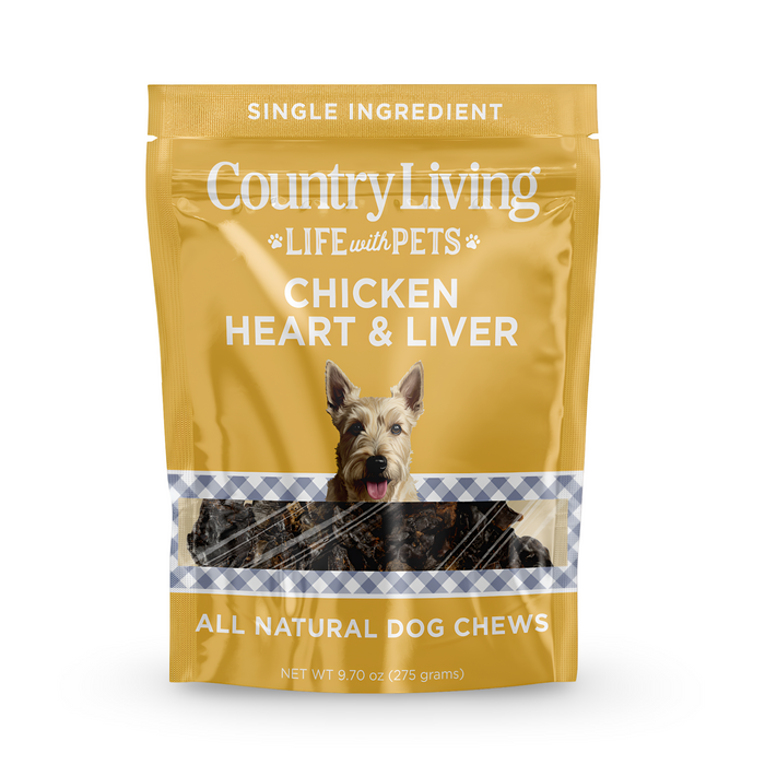 American Pet Supplies - Country Living Dehydrated Chicken Hearts & Livers Dog Treats – 9oz Bag – 100% Natural, High-Protein, Single-Ingredient – Grain-Free, Healthy Training & Reward Treats – No Preservatives or Additives - 1 - Image 8