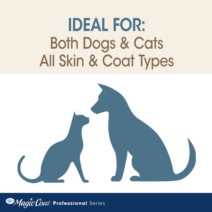 Four Paws Magic Coat Professional Series Nourishing Oatmeal Dog Whitening Shampoo 16 Ounce (1 Count)