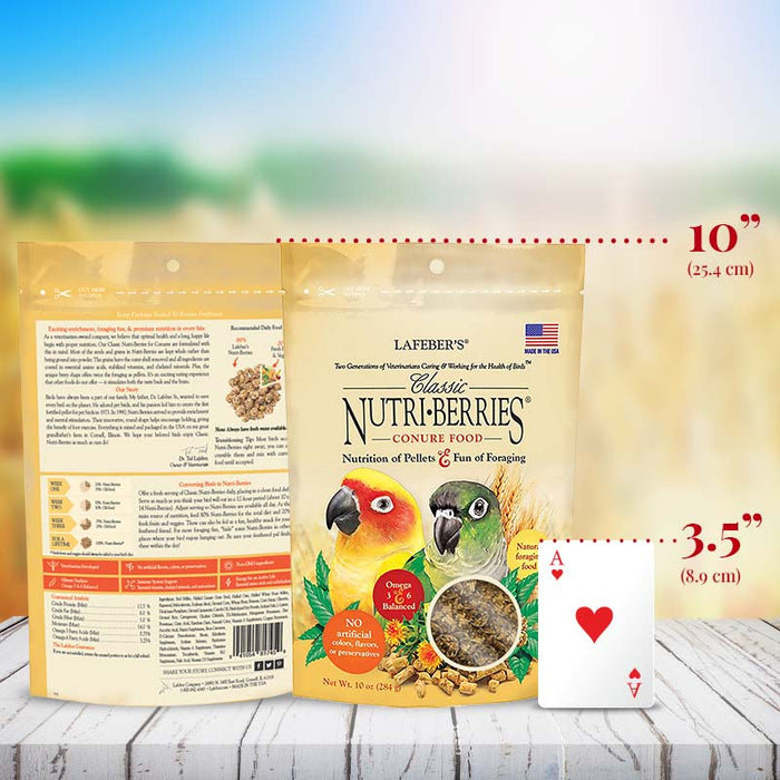Lafeber Company Classic Nutri-Berries Conure Bird Food 10oz