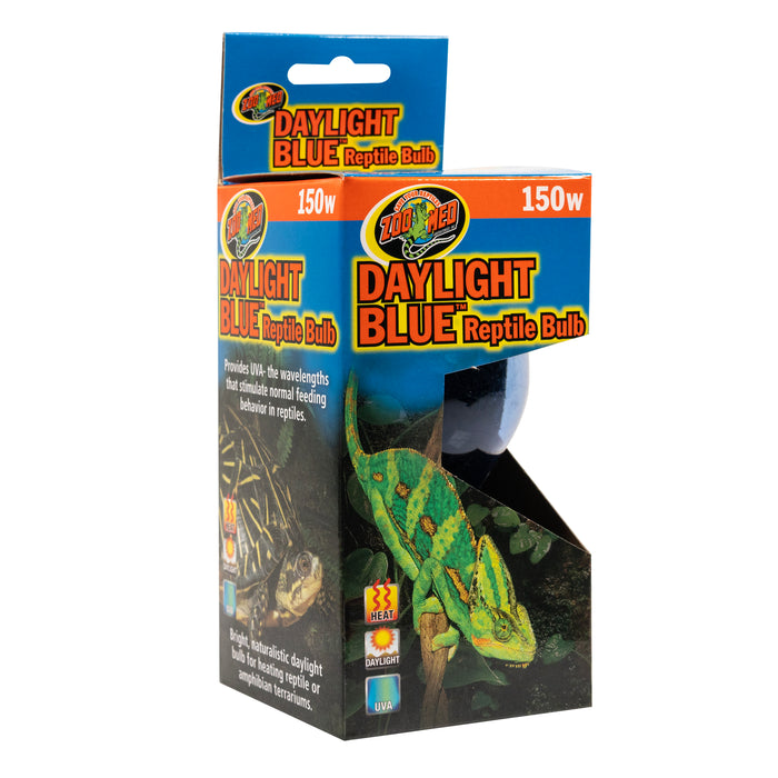 Zoo Med Daylight Blue Reptile Bulb Blue 150 Watt