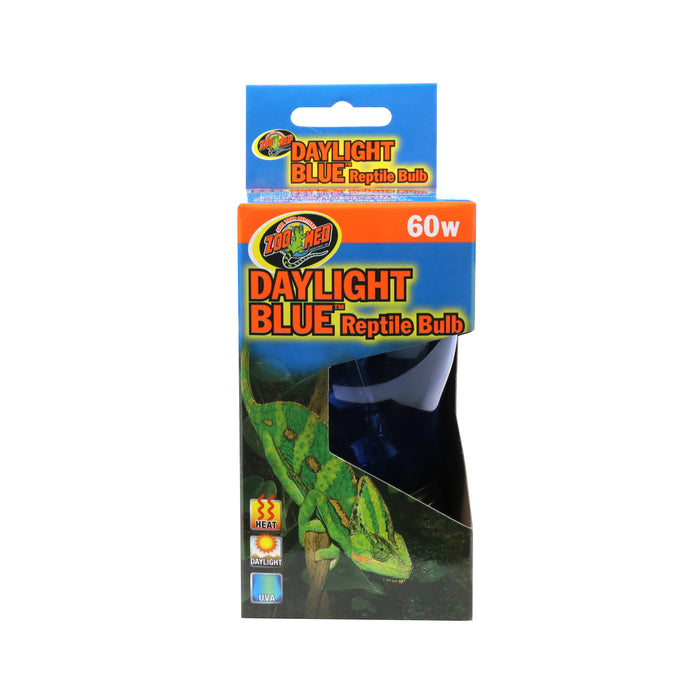 Zoo Med Daylight Blue Reptile Bulb Blue 60 Watt