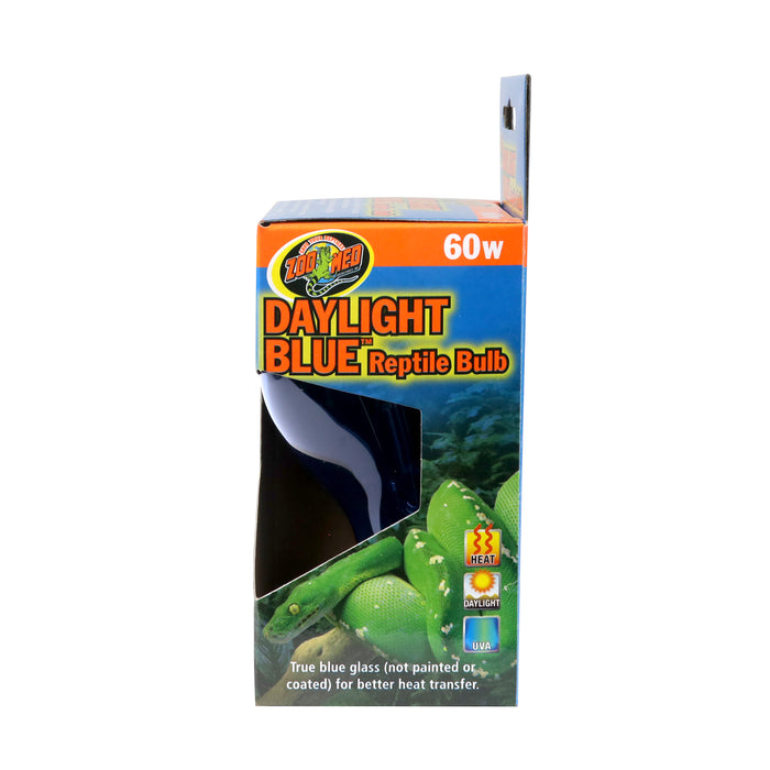 Zoo Med Daylight Blue Reptile Bulb Blue 60 Watt