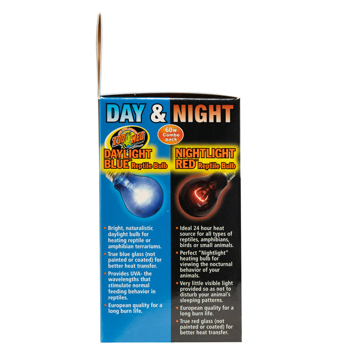 Zoo Med Day & Night Reptile Bulb Combo Pack