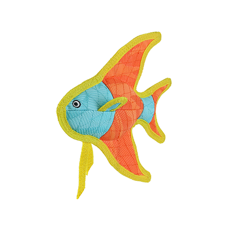 DuraForce Angel Fish Orange Dog Toy