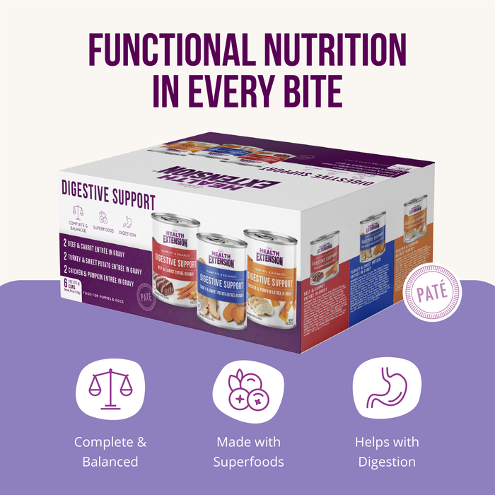 Health Extension Digestive Support Variety Pack: Chicken, Beef & Turkey - 8 - Image 17