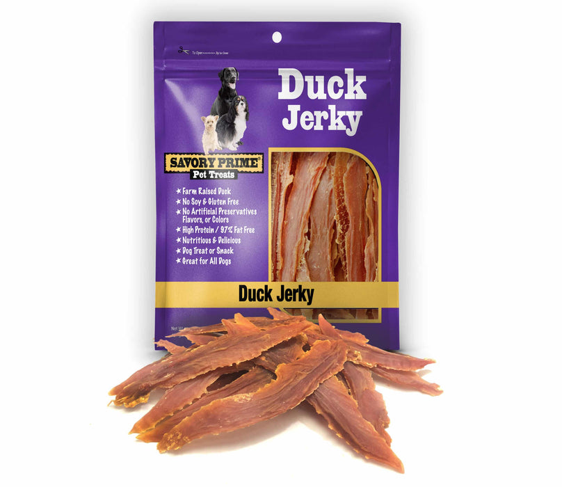 Savory Prime Natural Duck Jerky, 4 Oz