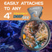 Flipper Aquarium Products - DeepSee Viewer Black 4" - Orange Filter - 3 - Image 8