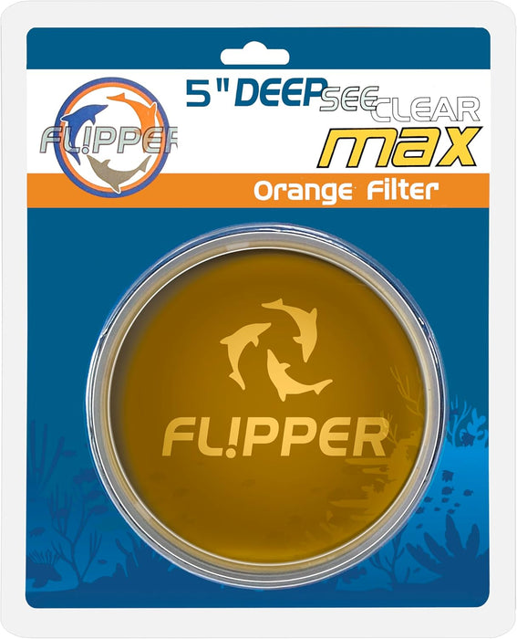 Flipper Aquarium Products - DeepSee Viewer Clear Max 5" - Orange Filter - 1 - Image 7