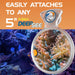 Flipper Aquarium Products - DeepSee Viewer Clear Max 5" - Orange Filter - 2 - Image 7