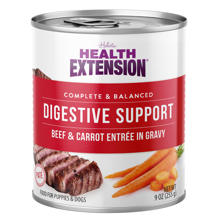 Health Extension Digestive Support, Beef & Carrot Entrée in Gravy 9oz - Image 11