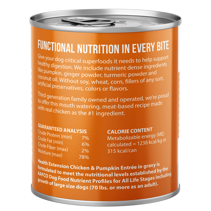Health Extension Digestive Support, Chicken & Pumpkin Entrée in Gravy 9oz - 1 - Image 11
