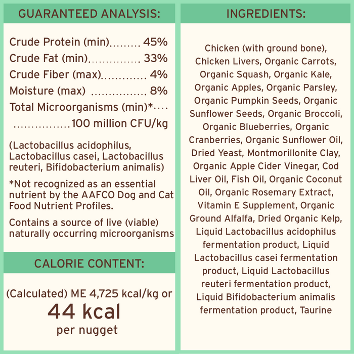 Primal Pet Foods - Primal Pet Foods Chicken Formula Freeze-Dried Raw Nuggets Dog Food - 14oz - Image 10