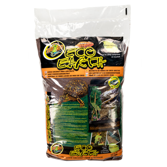 Zoo Med Eco Earth Coconut Fiber Substrate Brown 24 qt
