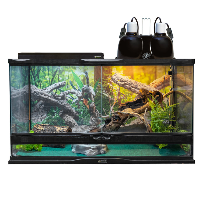 Zoo Med Eco Carpet Reptile Terrarium Carpet Grey 40 Gallon, 15Inches X 36Inches