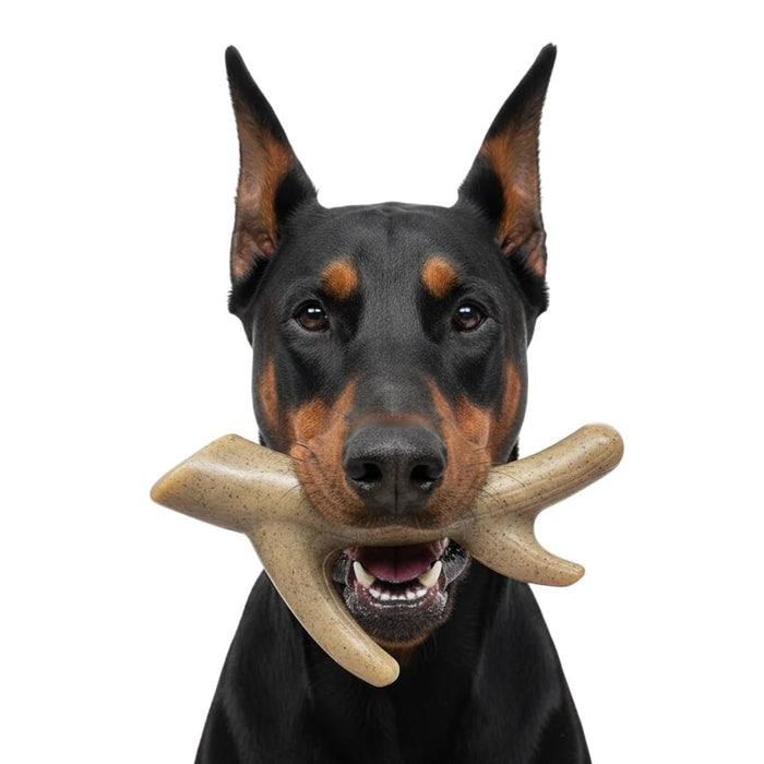 SodaPup Ever Antler Nylon Chew Bone | Elk Antler Shaped Dog Toy for Aggressive Chewers
