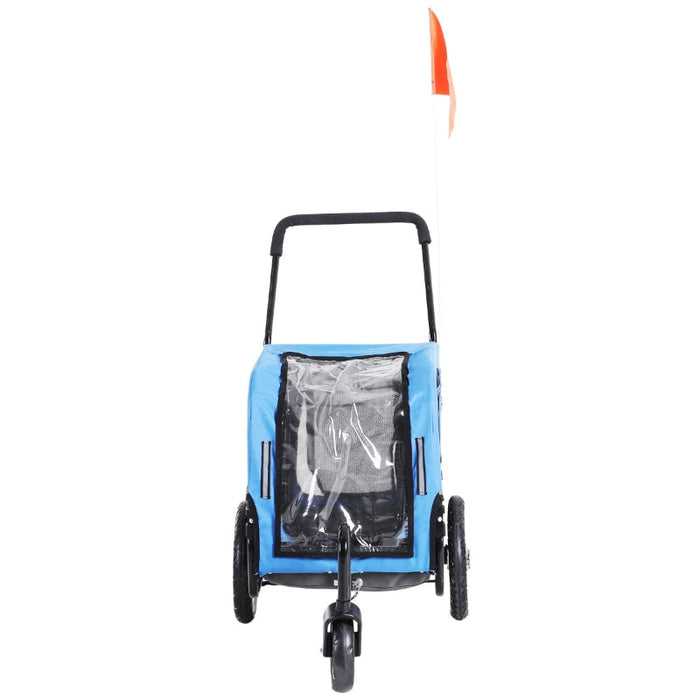 Furr Baby Gifts 3 Wheel Pet 2-in-1 Jogging Stroller Bike Trailer
