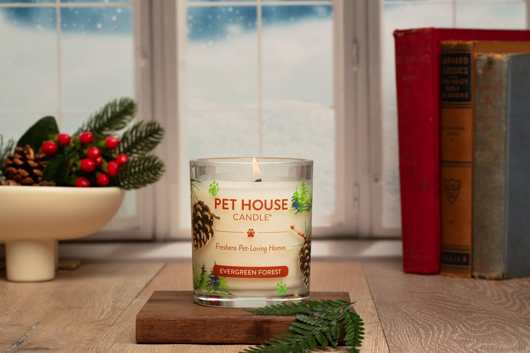 One Fur All Evergreen Forest Candle