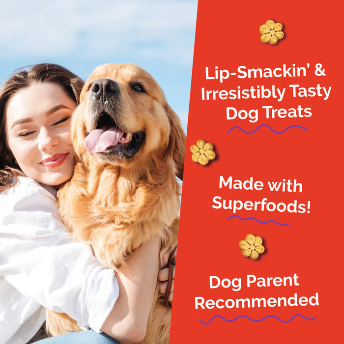 Fruitables Crunchy Baked Dog Treats Crispy Bacon & Apple 7oz