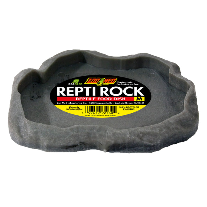 Zoo Med Repti Rock Food Dish Assorted MD