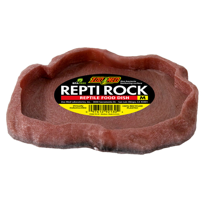 Zoo Med Repti Rock Food Dish Assorted MD
