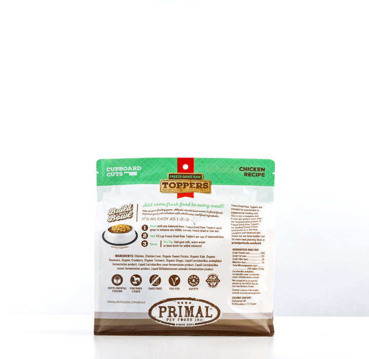 Primal Pet Foods Chicken Cupboard Cuts Freeze-Dried Raw Toppers for Cat & Dog - 2 - Image 6