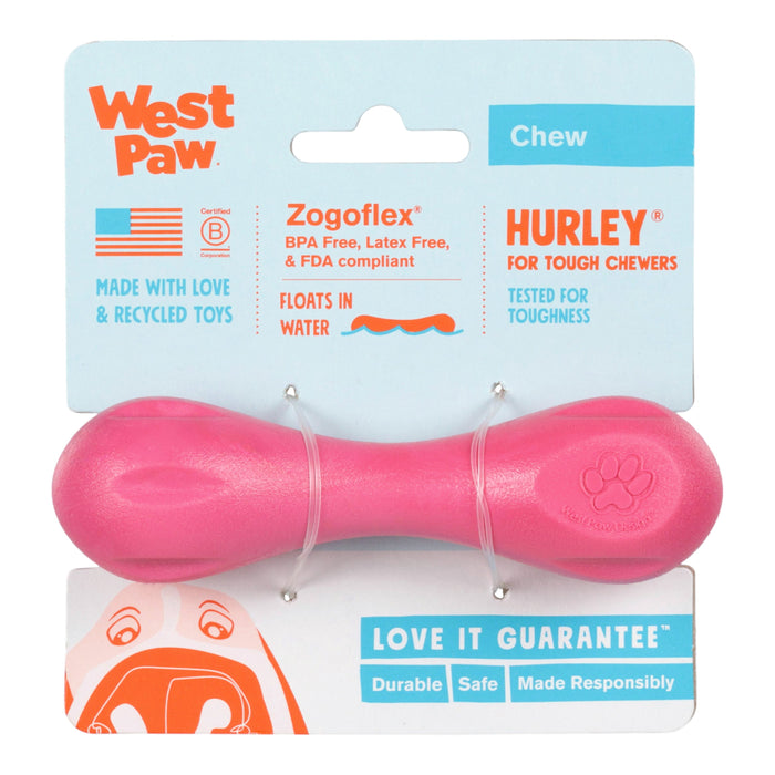 West Paw Hurley Geranium Dog Toy